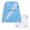 Goedkope Manchester City Kids Thuistenue 2025-26 Lange Mouw Goedkope Manchester City Kids Thuistenue 2025-26 Lange Mouw
